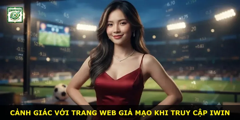 Cảnh giác với trang web giả mạo khi truy cập Iwin