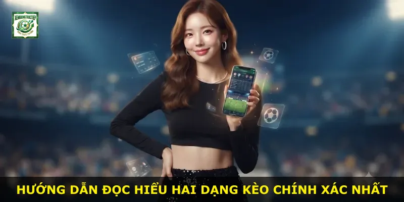 Hướng dẫn đọc hiểu hai dạng kèo chính xác nhất