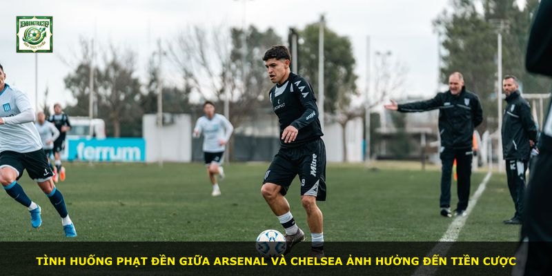 Tình huống phạt đền giữa Arsenal và Chelsea ảnh hưởng đến tiền cược