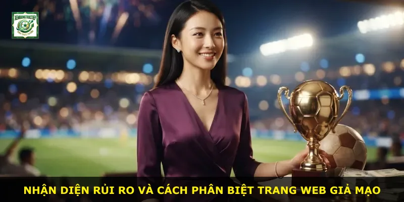 Nhận diện rủi ro và cách phân biệt trang web giả mạo