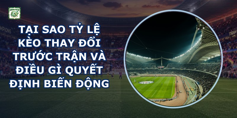 Tại Sao Tỷ Lệ Kèo Thay Đổi Trước Trận