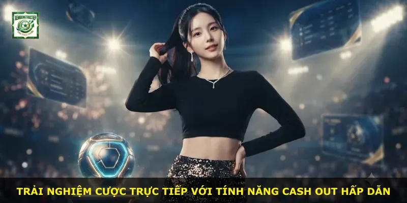 Trải nghiệm cược trực tiếp với tính năng cash out hấp dẫn